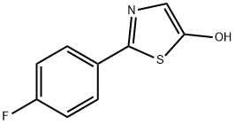 5-Hydroxy-2-(4-Fluorophenyl)thiazole Struktur