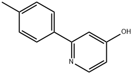 4-Hydroxy-2-(4-tolyl)pyridine Struktur