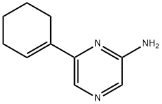 2-Amino-6-(cyclohexenyl)pyrazine Struktur