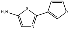 5-Amino-2-(3-Furyl)thiazole Struktur