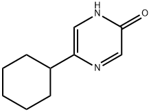 2-Hydroxy-5-(cyclohexyl)pyrazine Struktur