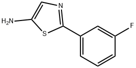 5-Amino-2-(3-fluorophenyl)thiazole Struktur