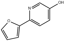 3-Hydroxy-6-(2-furyl)pyridine Struktur