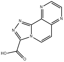 [1,2,4]triazolo[4',3':1,2]pyrido[3,4-b]pyrazine-3-carboxylic acid Struktur