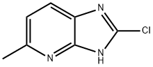 2-Chloro-5-methyl-3H-imidazo[4,5-b]pyridine Struktur