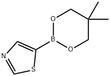 Thiazole-5-boronic acid neopentylglycol ester Struktur