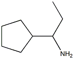 1-cyclopentylpropan-1-amine Struktur