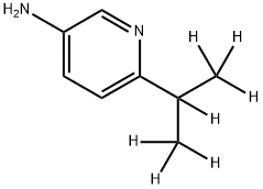 3-Amino-6-(iso-propyl-d7)-pyridine Struktur