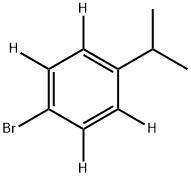 4-iso-Propylbromo(benzene-d4) Struktur