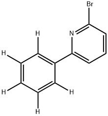 2-Bromo-6-(phenyl-d5)-pyridine Struktur