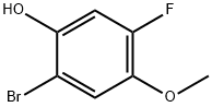 2-bromo-5-fluoro-4-methoxyphenol Struktur