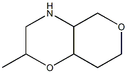 2-methylhexahydro-2H,5H-pyrano[4,3-b][1,4]oxazine Structure