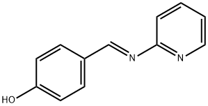 4-[(2-pyridinylimino)methyl]phenol Struktur