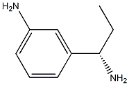 (S)-3-(1-Amino-propyl)-phenylamine Struktur