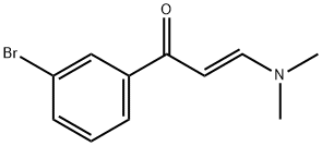 trans-1-(3-BroMophenyl)-3-diMethylaMino-2-propen-1-one, 97% Struktur