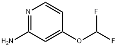 4-(difluoromethoxy)pyridin-2-amine Struktur