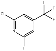 2-Chloro-6-fluoro-4-(trifluoromethyl)pyridine Struktur