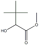 methyl 2-hydroxy-3,3-dimethylbutanoate Struktur