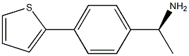 (1S)-1-(4-THIEN-2-YLPHENYL)ETHANAMINE Struktur