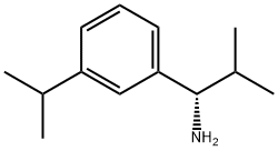 (1S)-2-METHYL-1-[3-(METHYLETHYL)PHENYL]PROPYLAMINE Struktur