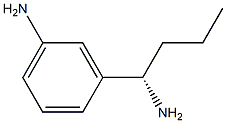 3-((1S)-1-AMINOBUTYL)PHENYLAMINE Struktur