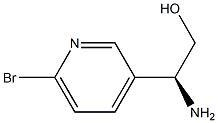 (2S)-2-AMINO-2-(6-BROMO(3-PYRIDYL))ETHAN-1-OL Struktur