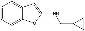 (1S)BENZO[D]FURAN-2-YLCYCLOPROPYLMETHYLAMINE Struktur