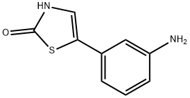 2-Hydroxy-5-(3-aminophenyl)thiazole Struktur