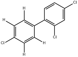 2,4,4'-Trichlorobiphenyl-2',3',5',6'-d4	 Struktur