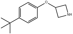 3-[4-(tert-Butyl)phenoxy]azetidine Struktur