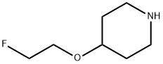 4-(2-fluoroethoxy)piperidine Struktur