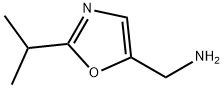 (2-isopropyloxazol-5-yl)methanamine Struktur