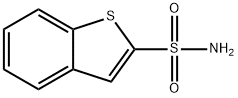 1-Benzothiophene-2-sulfonamide Struktur