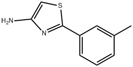 4-Amino-2-(3-tolyl)thiazole Struktur