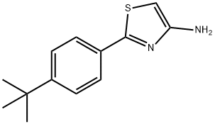 4-Amino-2-(4-tert-butylphenyl)thiazole Struktur