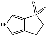 2H,3H,5H-1lambda6-thieno[2,3-c]pyrrole-1,1-dione Struktur