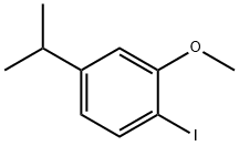 1-Iodo-4-isopropyl-2-methoxybenzene Struktur