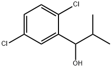 1-(2,5-dichlorophenyl)-2-methylpropan-1-ol Struktur