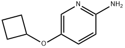 2-AMINO-5-(CYCLOBUTOXY)PYRIDINE Struktur