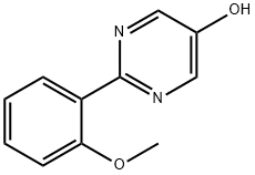 5-Hydroxy-2-(2-methoxyphenyl)pyrimidine Struktur