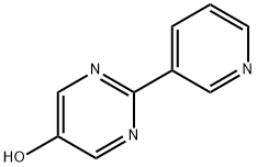 5-Hydroxy-2-(3-pyridyl)pyrimidine Struktur