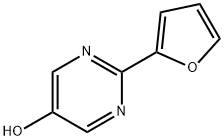 5-Hydroxy-2-(2-furyl)pyrimidine Struktur