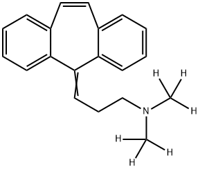 Cyclobenzaprine-d6 Struktur