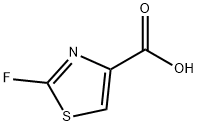 2-fluoro-1,3-thiazole-4-carboxylic acid Struktur