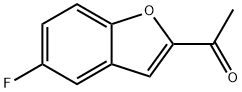 1-(5-Fluorobenzofuran-2-yl)ethanone Struktur