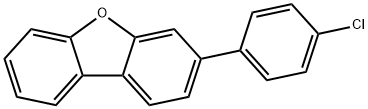 3-(4-chlorophenyl)dibenzo[b,d]furan Struktur