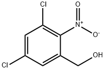 (3,5-dichloro-2-nitrophenyl)methanol Struktur