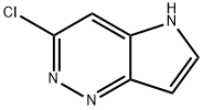 3-Chloro-5H-pyrrolo[3,2-c]pyridazine Struktur