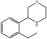 3-(2-ETHYLPHENYL)MORPHOLINE Struktur