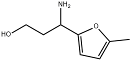 3-AMINO-3-(5-METHYLFURAN-2-YL)PROPAN-1-OL Struktur